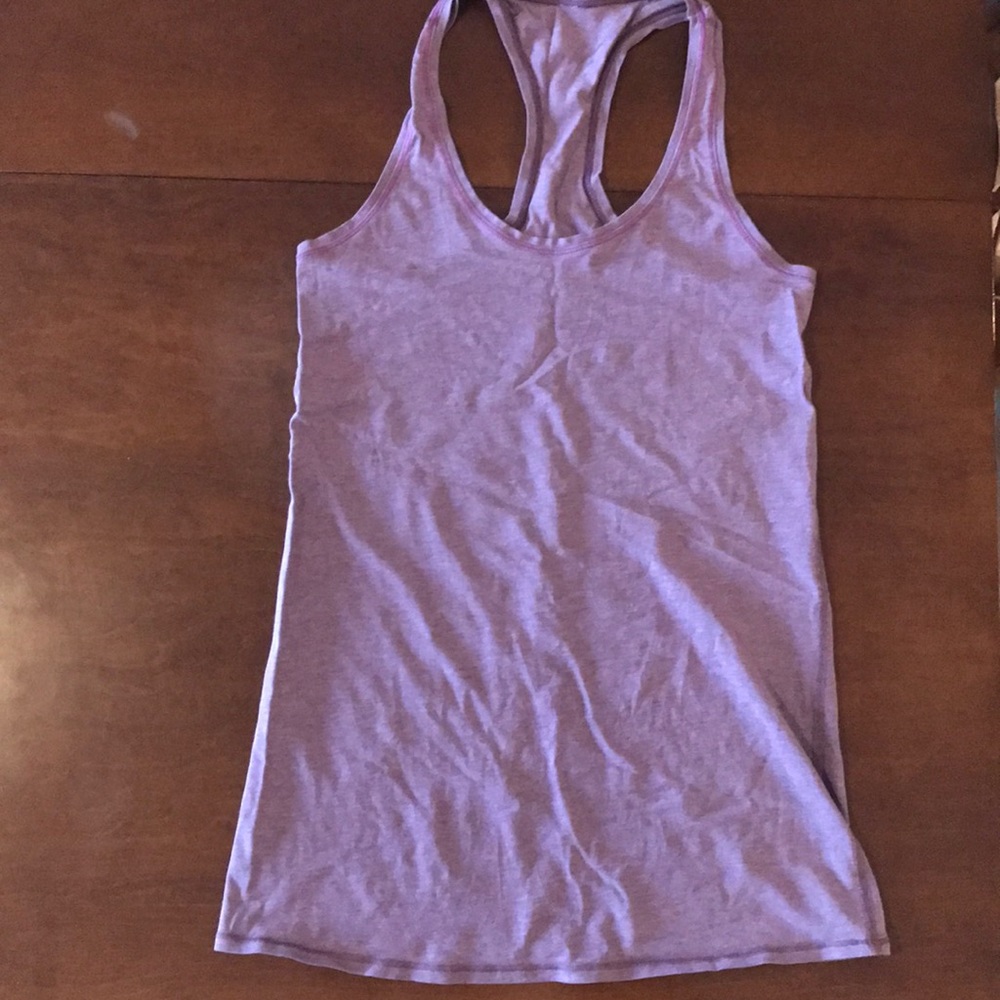 Lululemon purple Racerback tank sz 6 or 8
